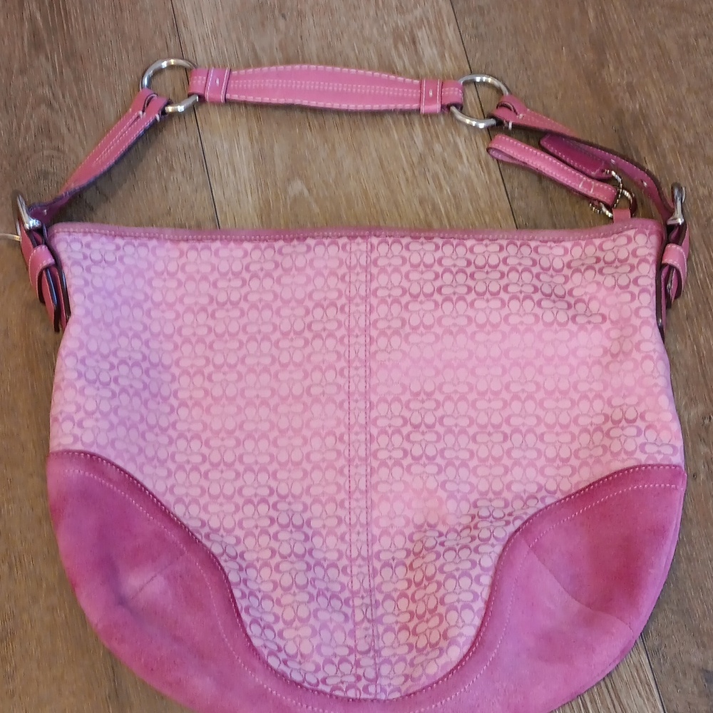 Coach Pink Y2k Hobo Bag - Picture 14 of 15